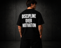 BuiltMind Discipline Tee-Black